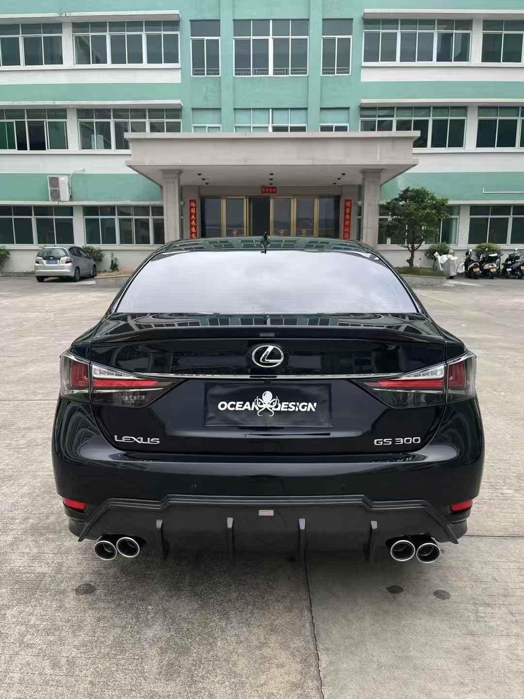 Lexus GS F/GS200/GS300 TOM'S Style Carbon Parts - styling view