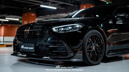 Mercedes-Benz W223 S450 M Style Parts - styling view