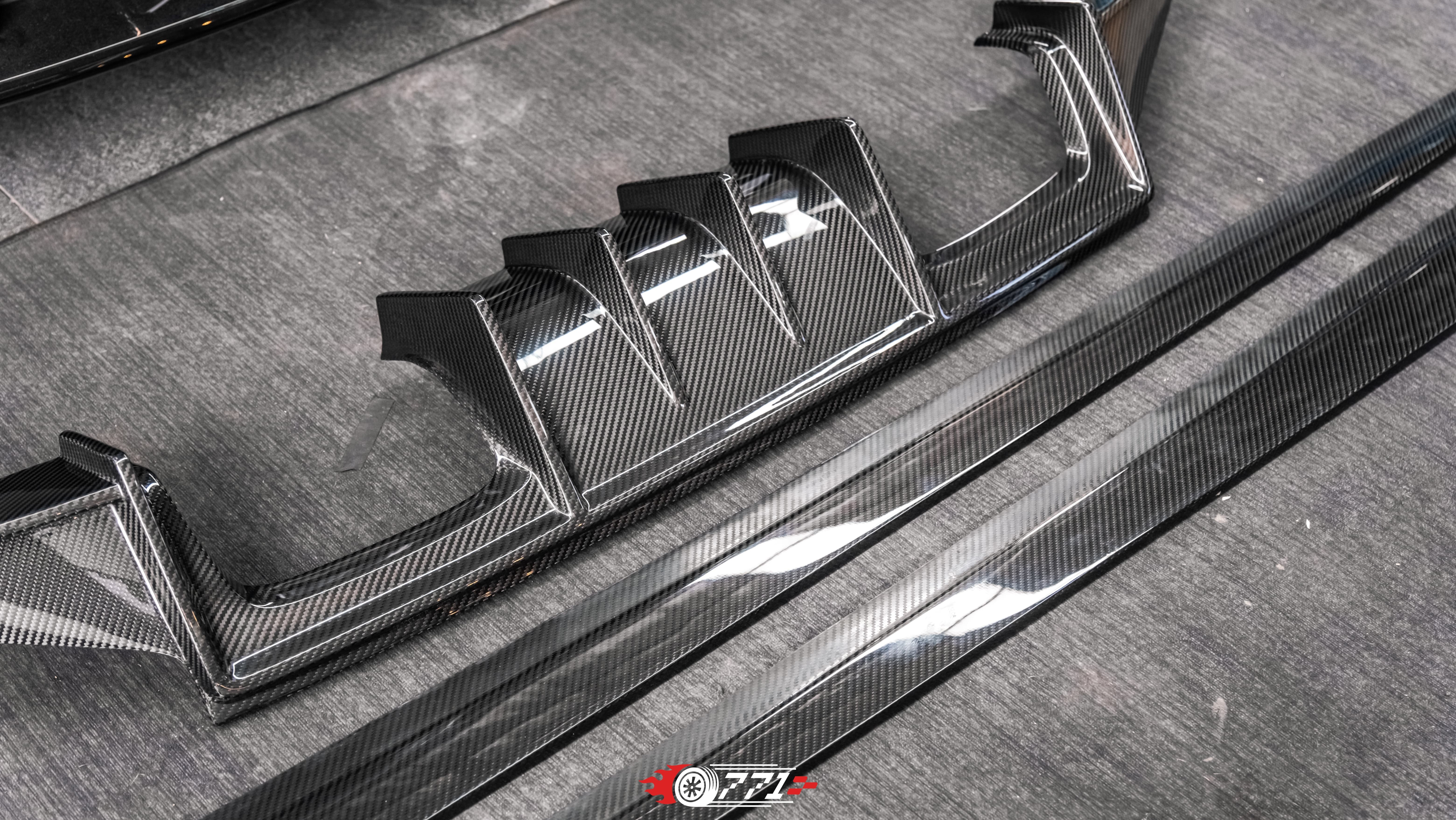 BMW G87 M2 Ocean Design OD Style Dry Carbon Parts - styling view