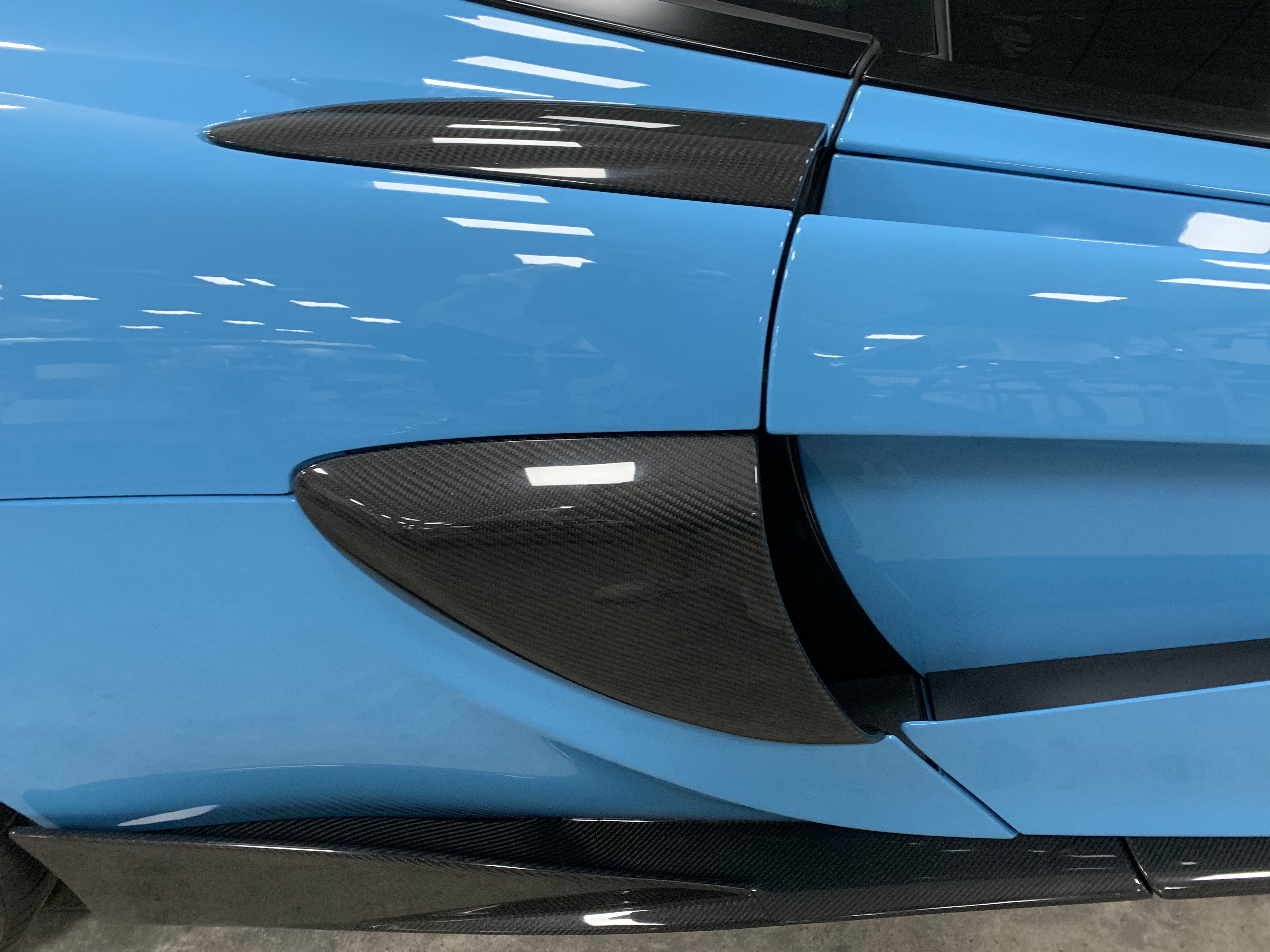 McLaren 540C / 570S to 600LT Style Carbon Fiber Conversion Kit - styling view
