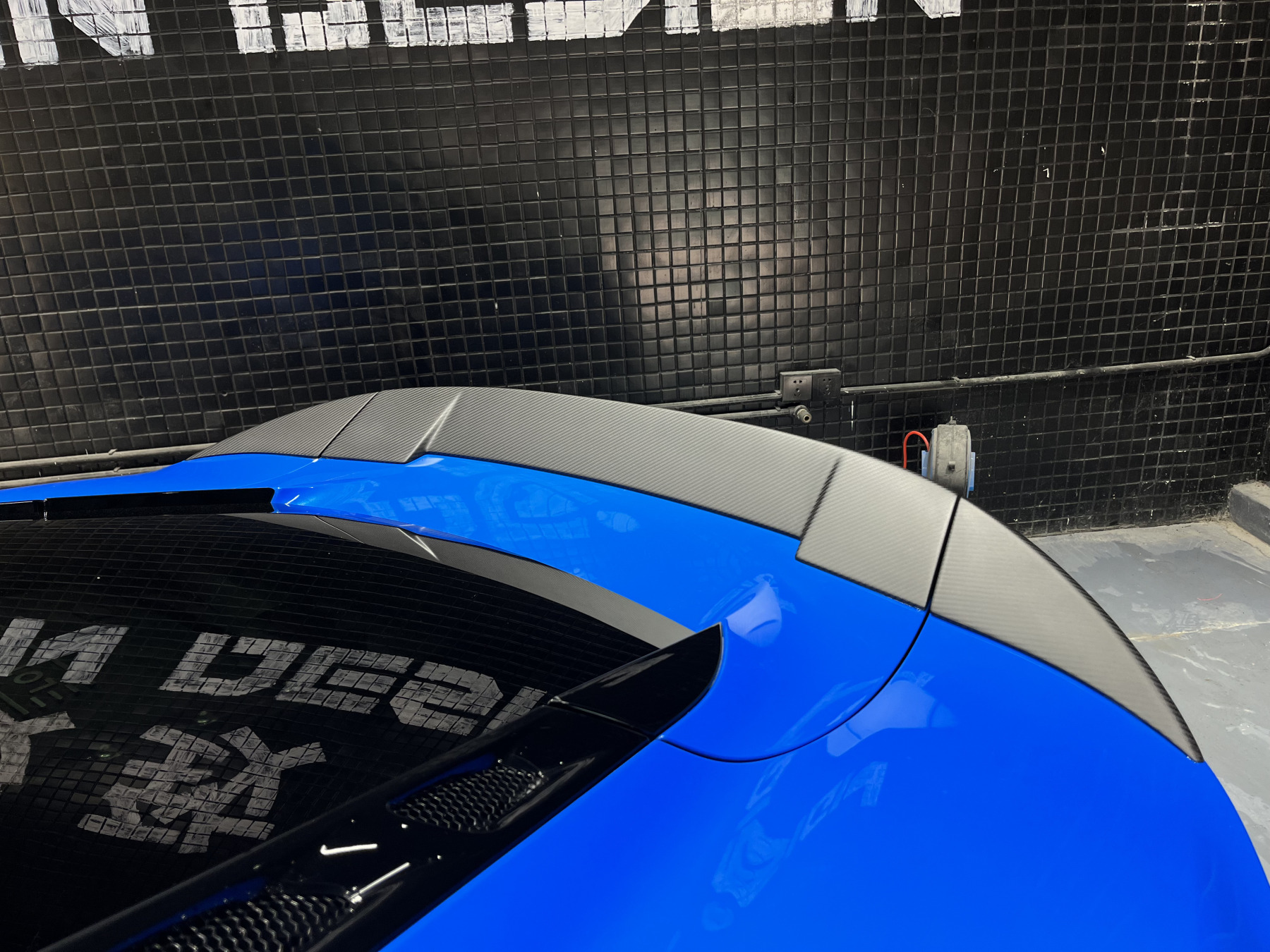 Lotus Emira 2021-2024 Dry Carbon Fiber Trunk Spoiler Rear Wing Ocean Design Original Series