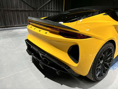 Lotus Emira 2021-2024 Dry Carbon Fiber Trunk Spoiler Rear Wing Ocean Design Original Series