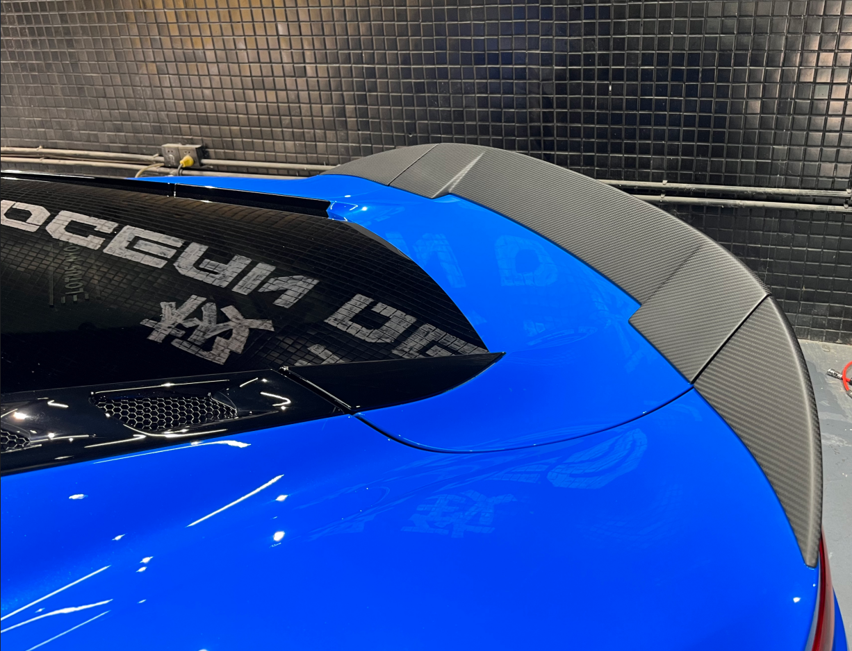 Lotus Emira 2021-2024 Dry Carbon Fiber Trunk Spoiler Rear Wing Ocean Design Original Series