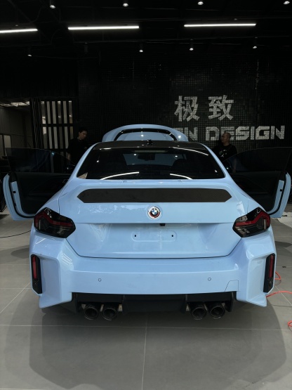 BMW G87 M2 AP Style Dry Carbon Parts - styling view