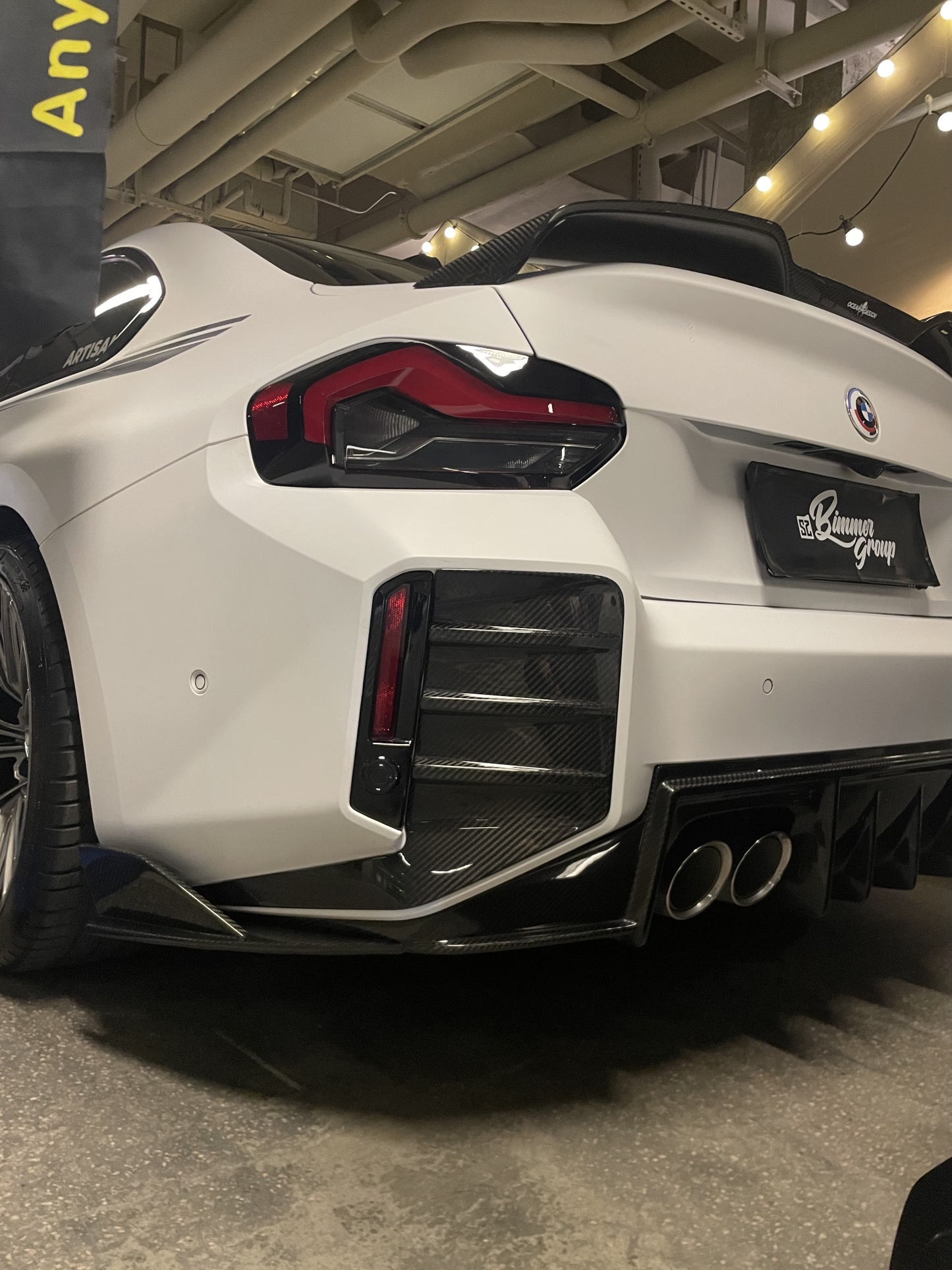 BMW G87 M2 Ocean Design OD Style Dry Carbon Parts - styling view