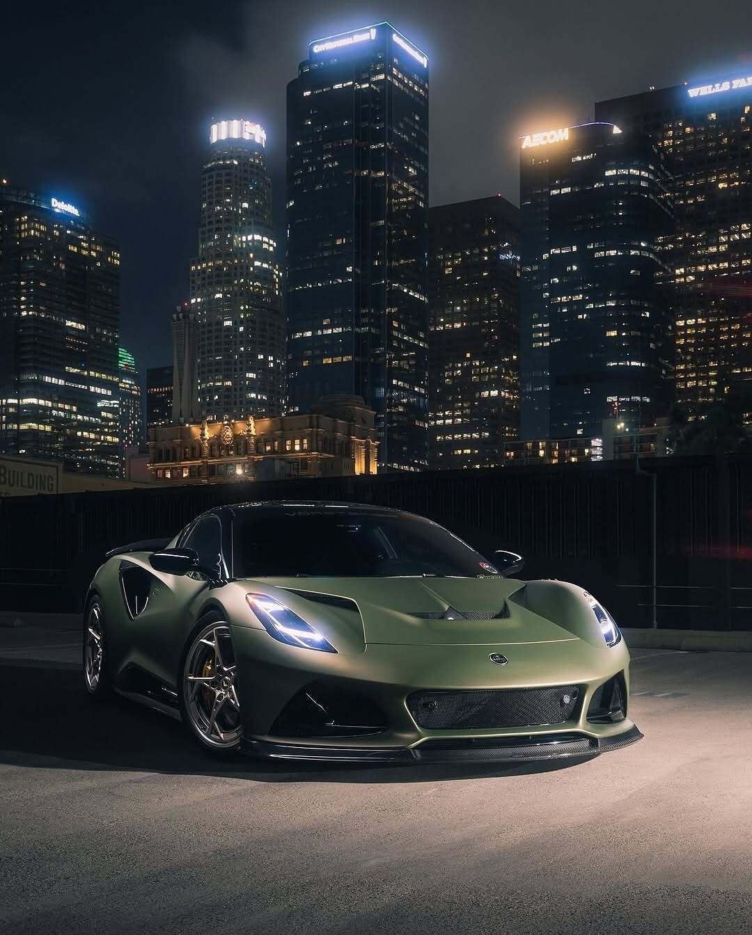 Lotus Emira V Style Dry Carbon Parts - styling view