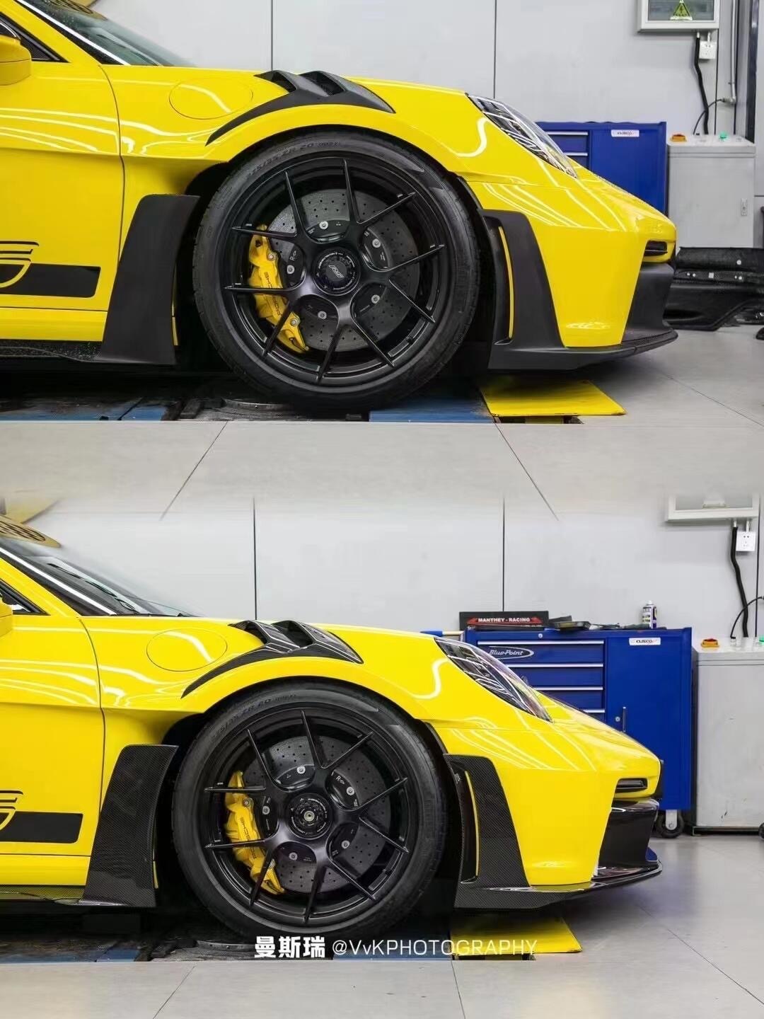 Porsche 992 GT3 RS OEM Style Dry Carbon Parts - styling view