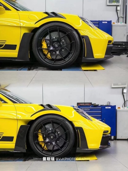 Porsche 992 GT3 RS OEM Style Dry Carbon Parts - styling view
