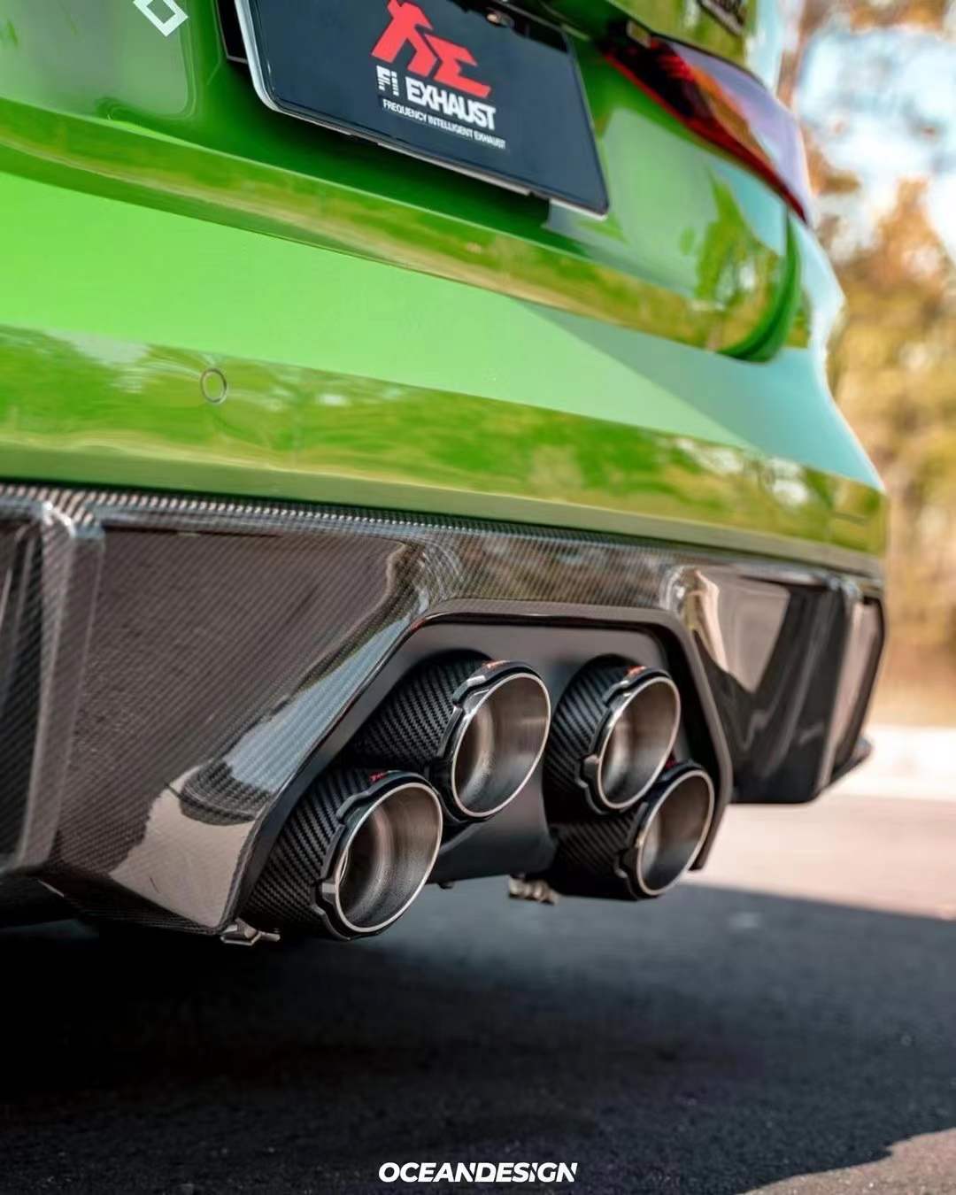 BMW G80 M3 / G82 M4 MP Style Dry Carbon Parts - styling view