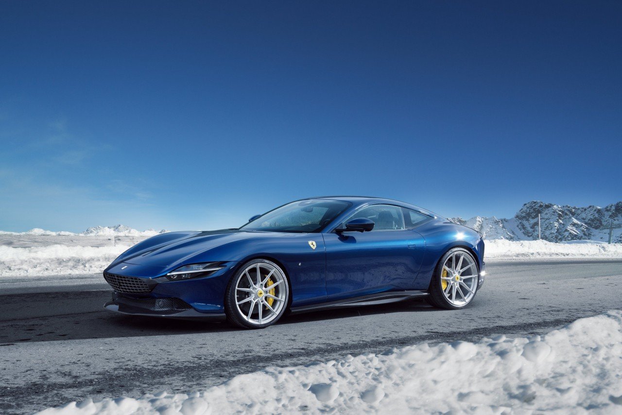 Ferrari Roma N Style Dry Carbon Parts - styling view