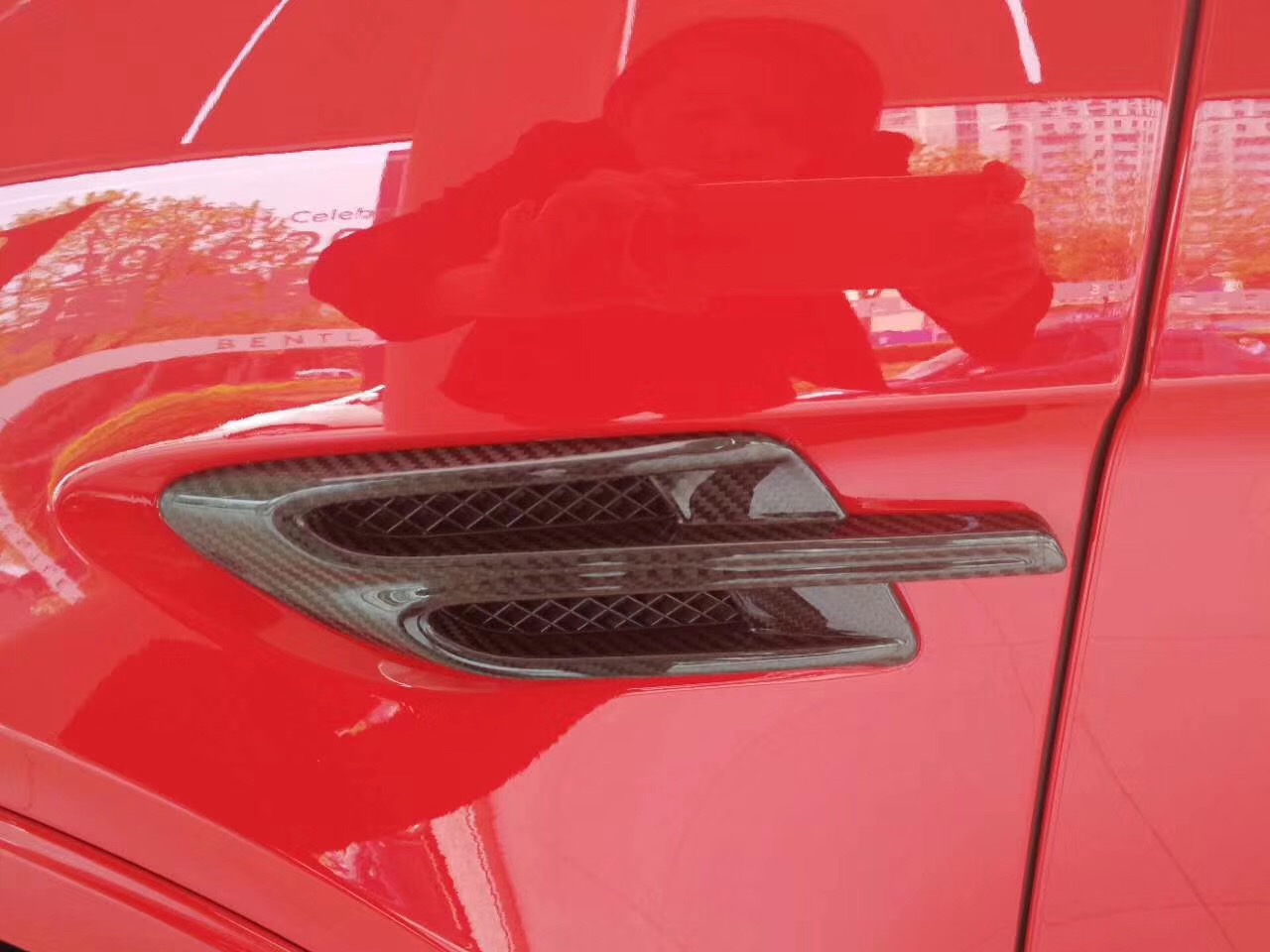 Bentley Bentayga 2018-2021 Edition One Style Carbon Fiber Parts - styling view