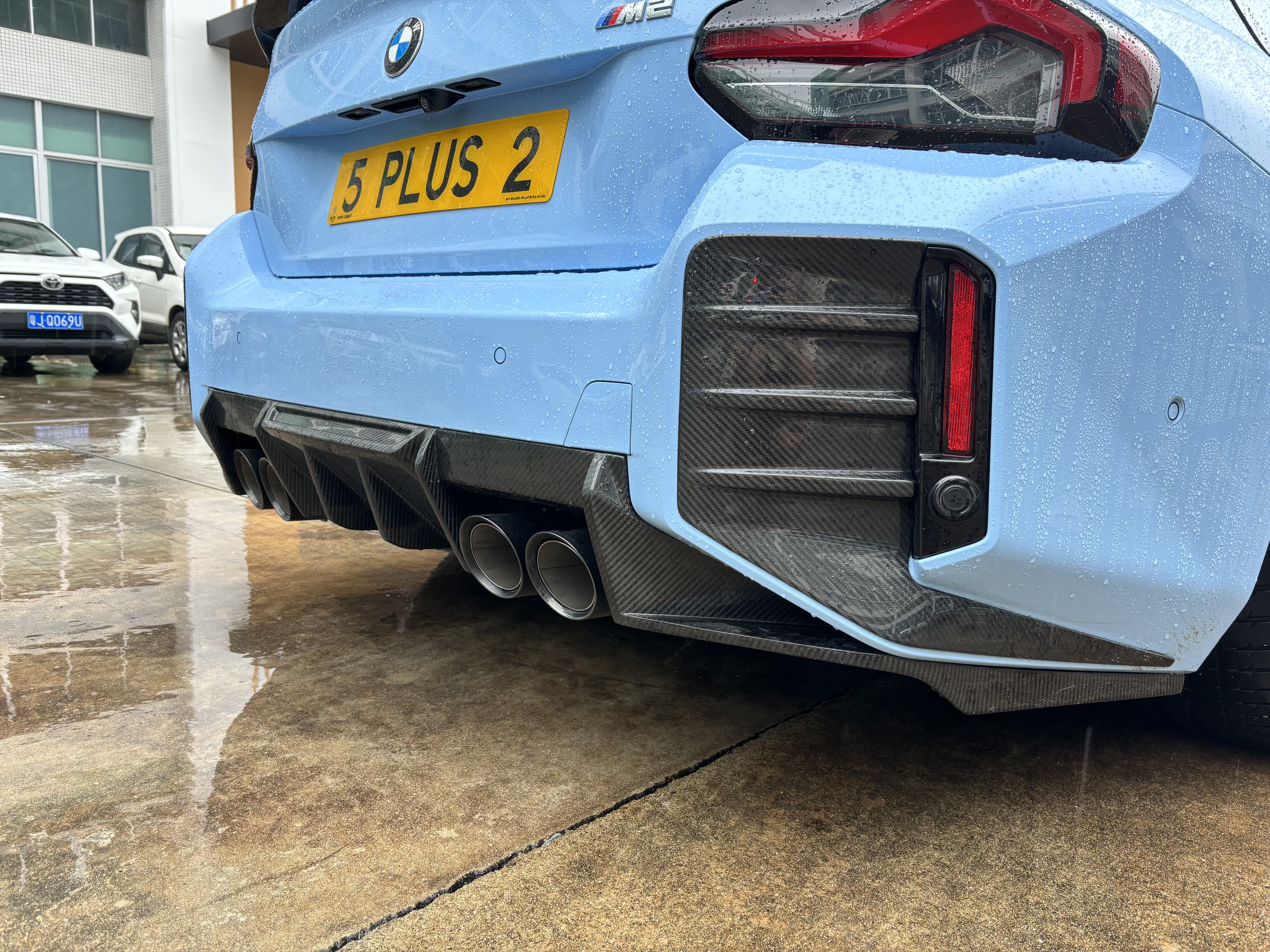 BMW G87 M2 Ocean Design OD Style Dry Carbon Parts - styling view