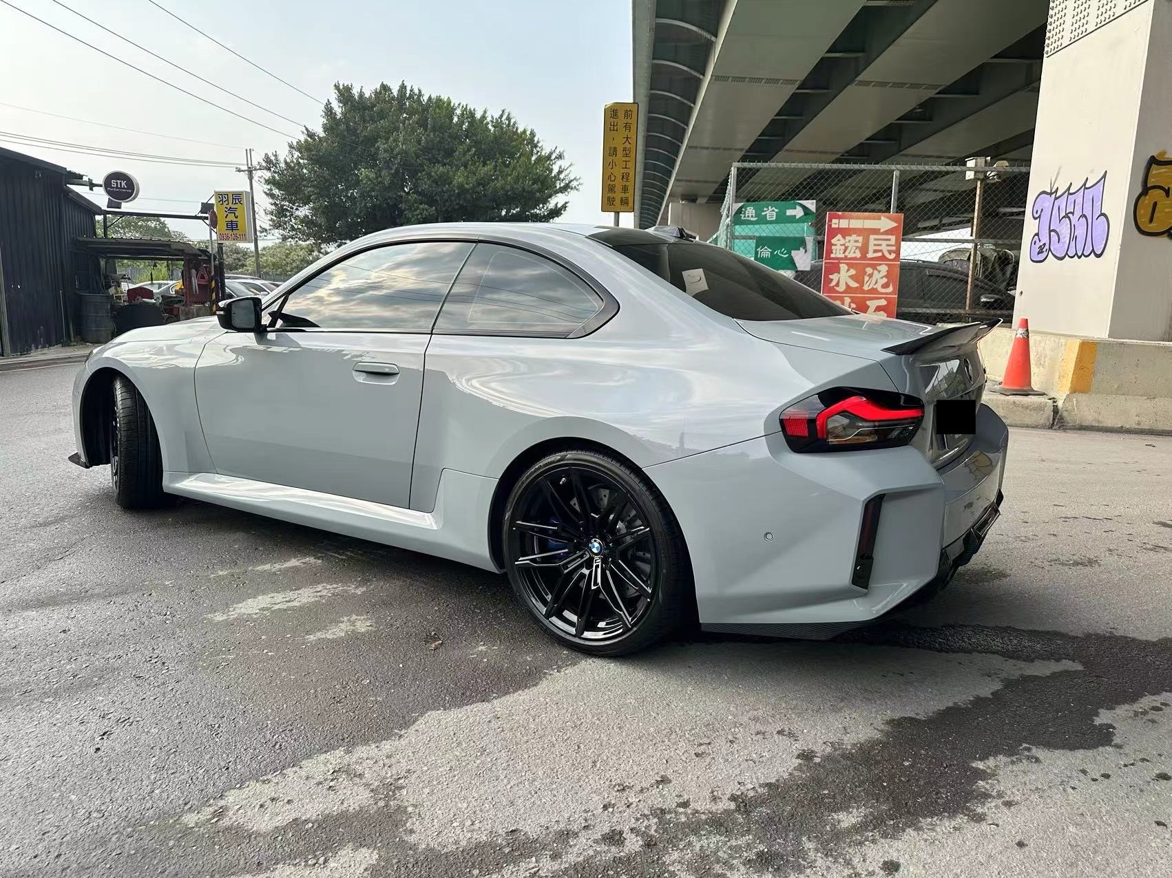 BMW G87 M2 Ocean Design R44 Style Dry Carbon Parts - styling view
