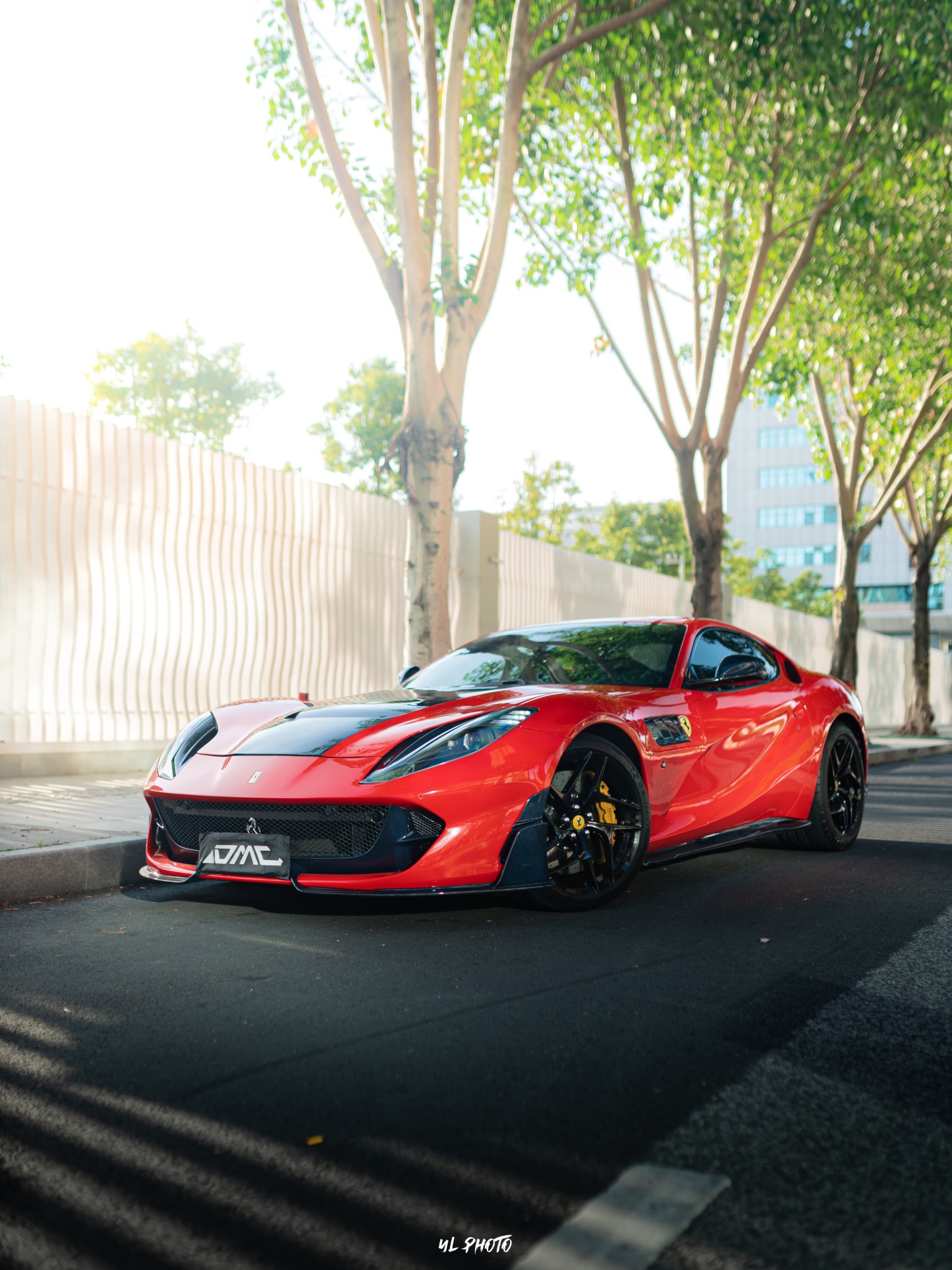 Ferrari 812 MSY Style Dry Carbon Parts - styling view