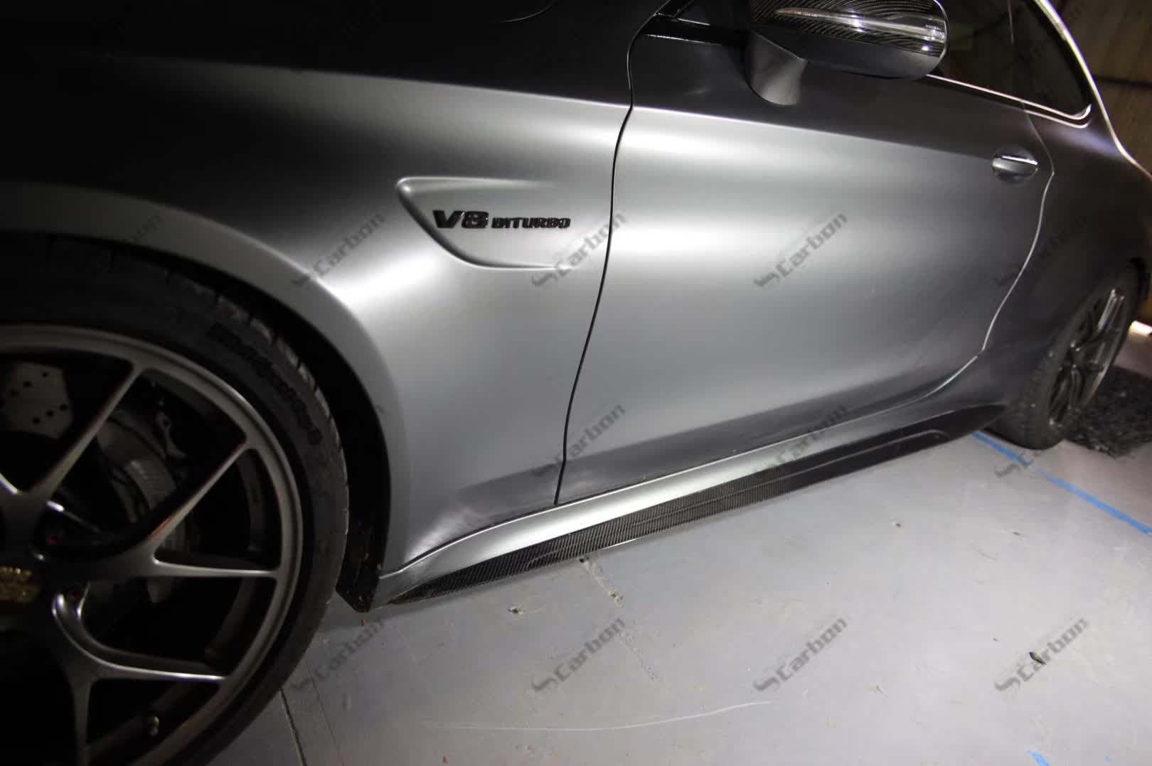 Mercedes-Benz C63 Coupe Edition One Style Carbon Fiber Parts - styling view