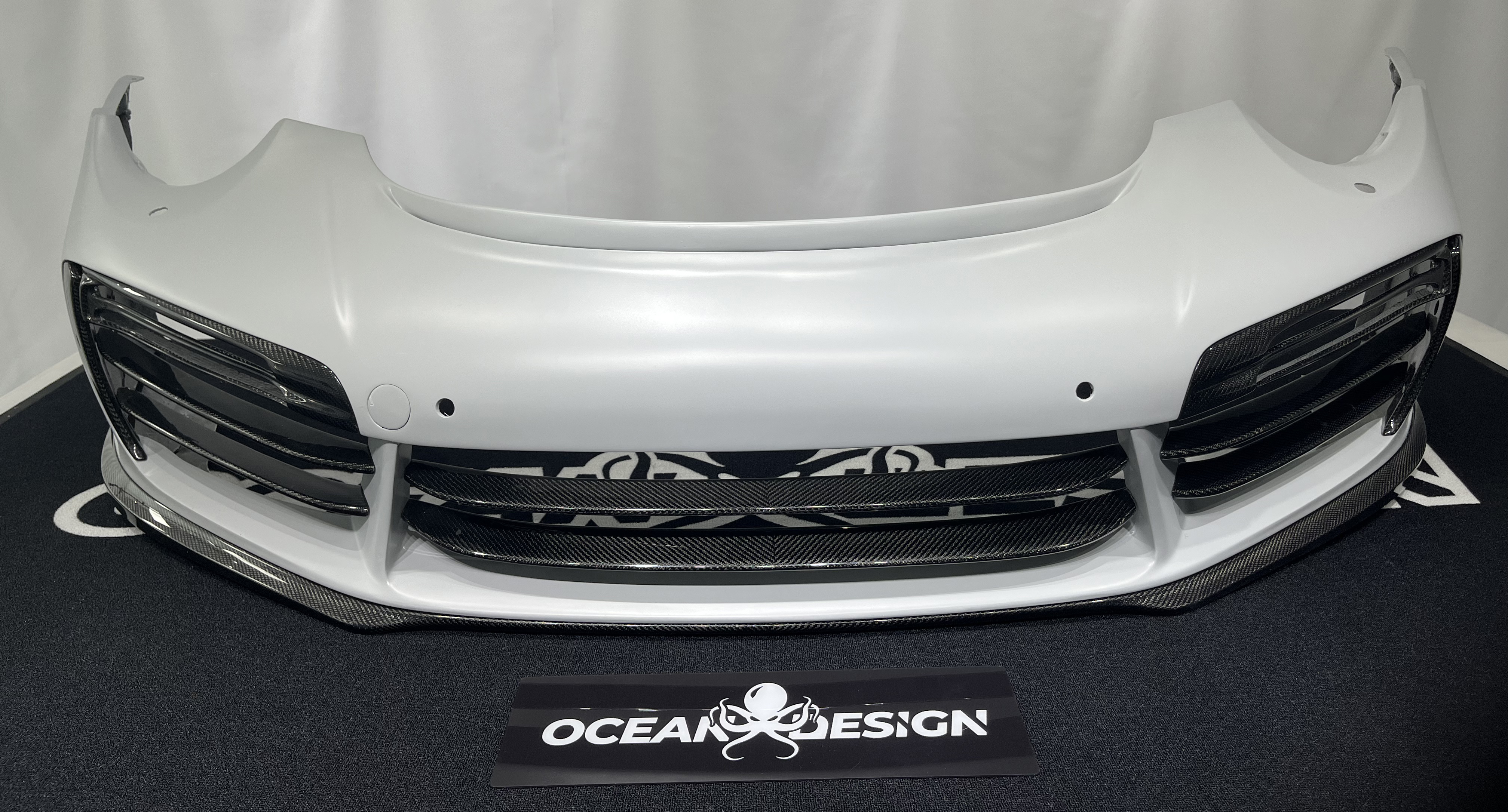 Porsche 911 991.2 Turbo Topcar Style Parts - styling reference for Front Bumper - Resin
