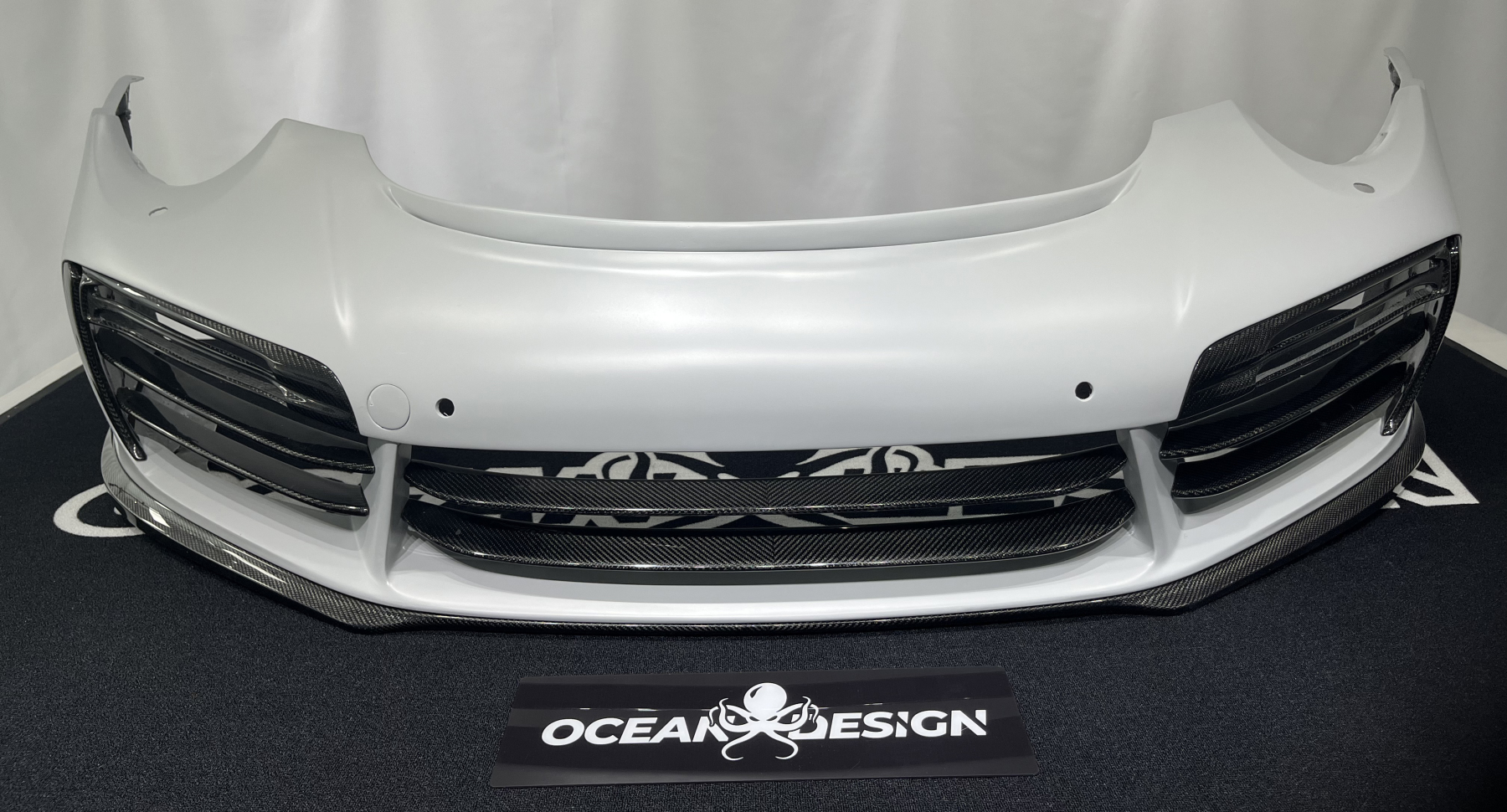 Porsche 911 991.2 Turbo Topcar Style Parts - styling reference for Front Bumper - Resin
