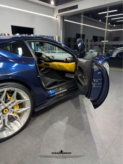 Ferrari 812 N Style Dry Carbon Parts - styling view