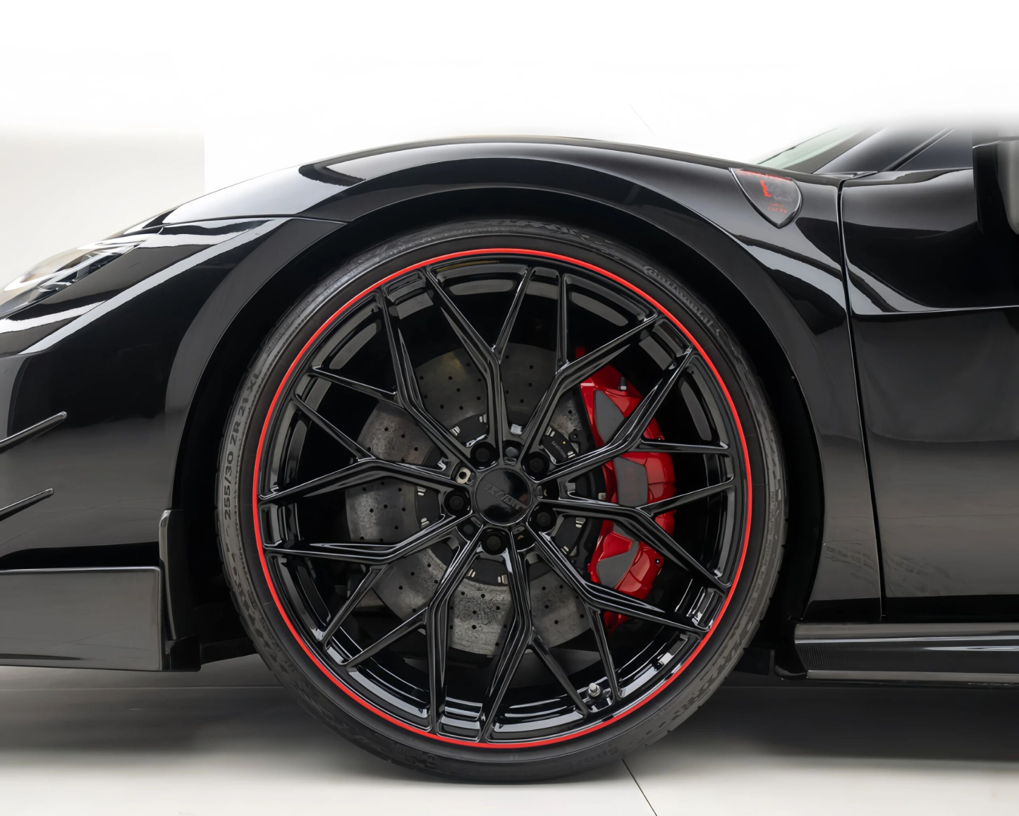 Ferrari 296 GTB K Style Dry Carbon Parts - styling view