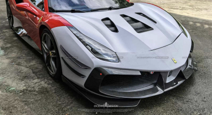 Ferrari 488 Challenge Evo Style Conversion Parts - styling view