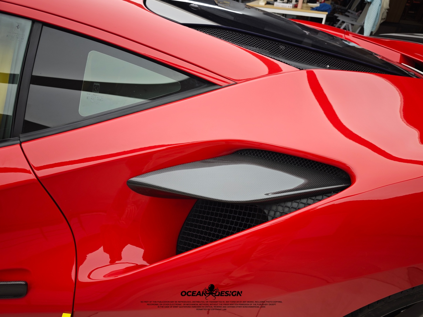 Ferrari F8 MSY Style Parts - styling view