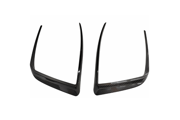 Tesla Model S 2023-2025 V Style Parts - styling reference for Front Bumper Intake Trim