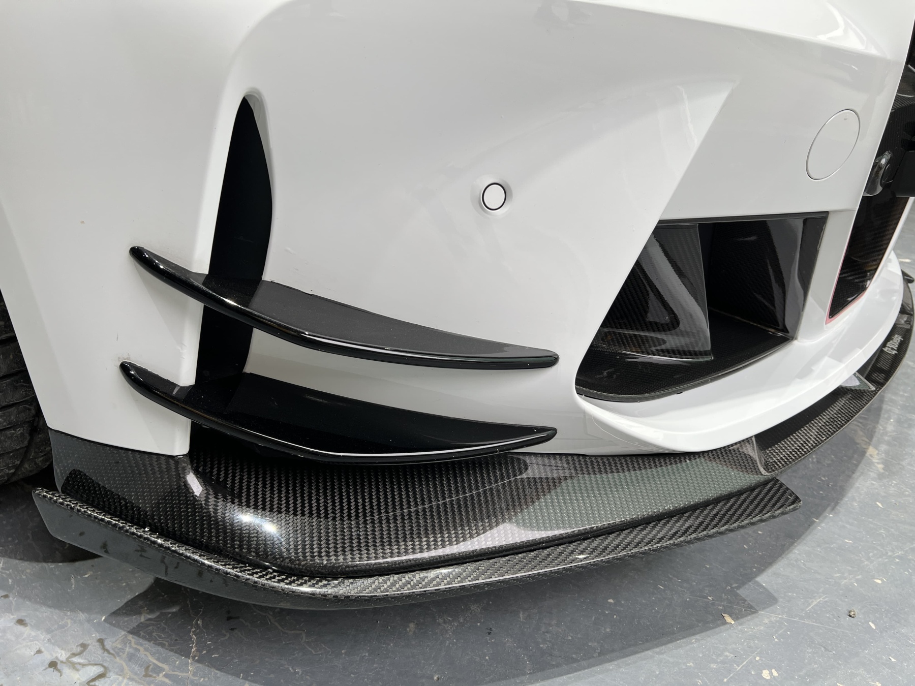 BMW G80 M3/G82 M4 CSL Style Dry Carbon Parts - styling view