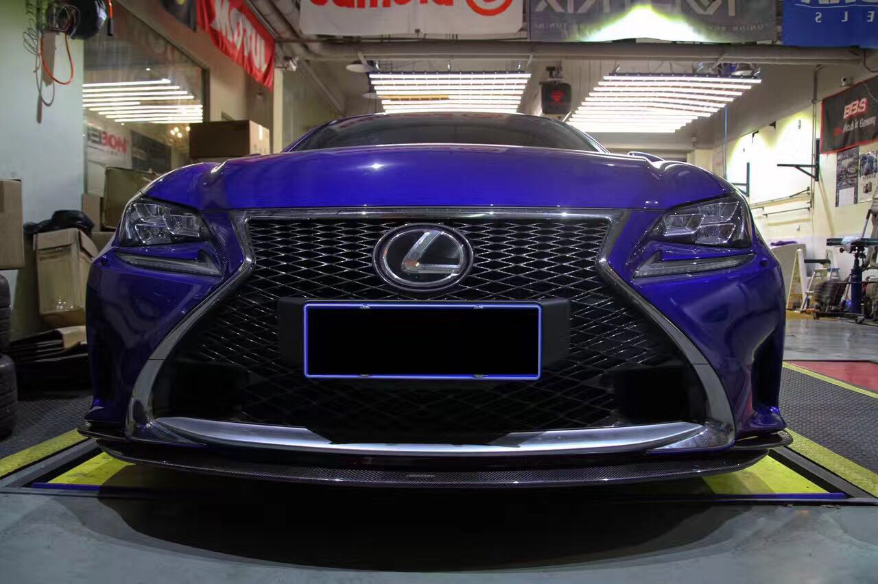 Lexus RC200 Glanzen Silkblaze Style Carbon Fiber Parts - styling view