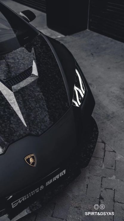Lamborghini Huracan EVO RWD N Style Dry Carbon Parts - styling view