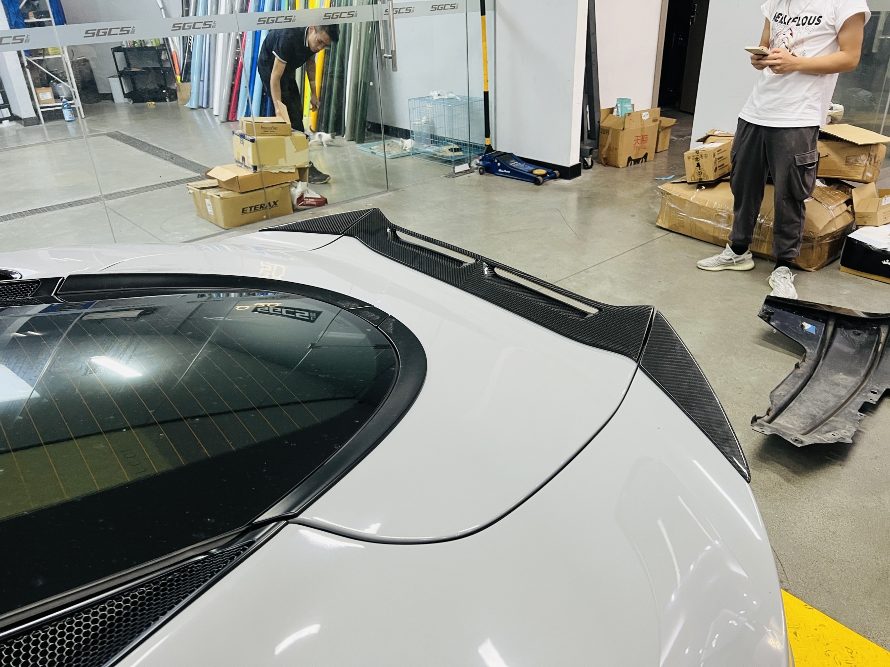McLaren GT Dry Carbon Parts - styling view