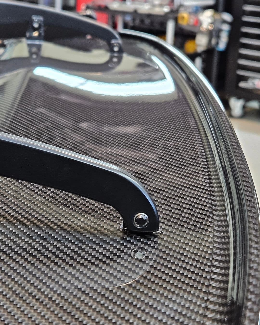 BMW G87 M2/G80 M3/G82 M4 AK Style Dry Carbon GT Wing - styling view