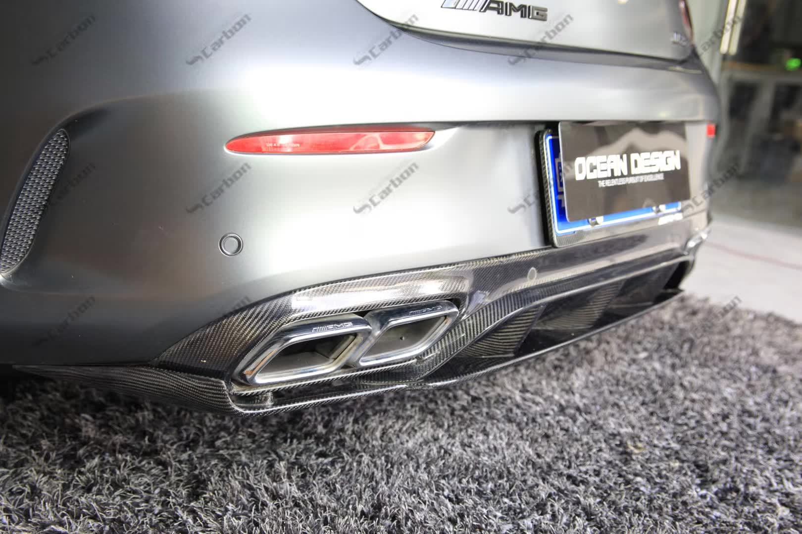 Mercedes-Benz C63 Coupe Edition One Style Carbon Fiber Parts - styling view
