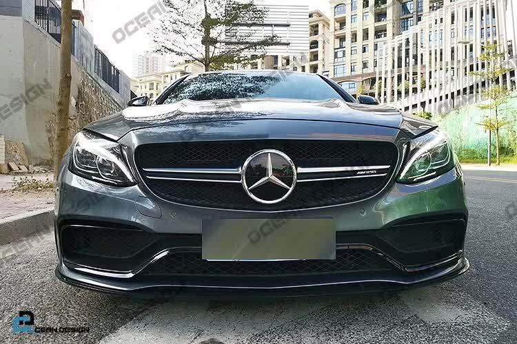 Mercedes-Benz C63 Coupe Edition One Style Carbon Fiber Parts - styling view