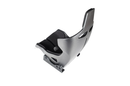McLaren Senna Style Dry Carbon Bucket Seat - styling view