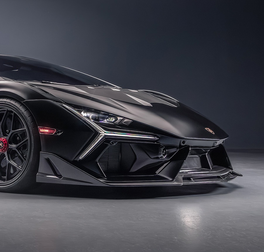 Lamborghini Revuelto R Style Dry Carbon Parts - styling view