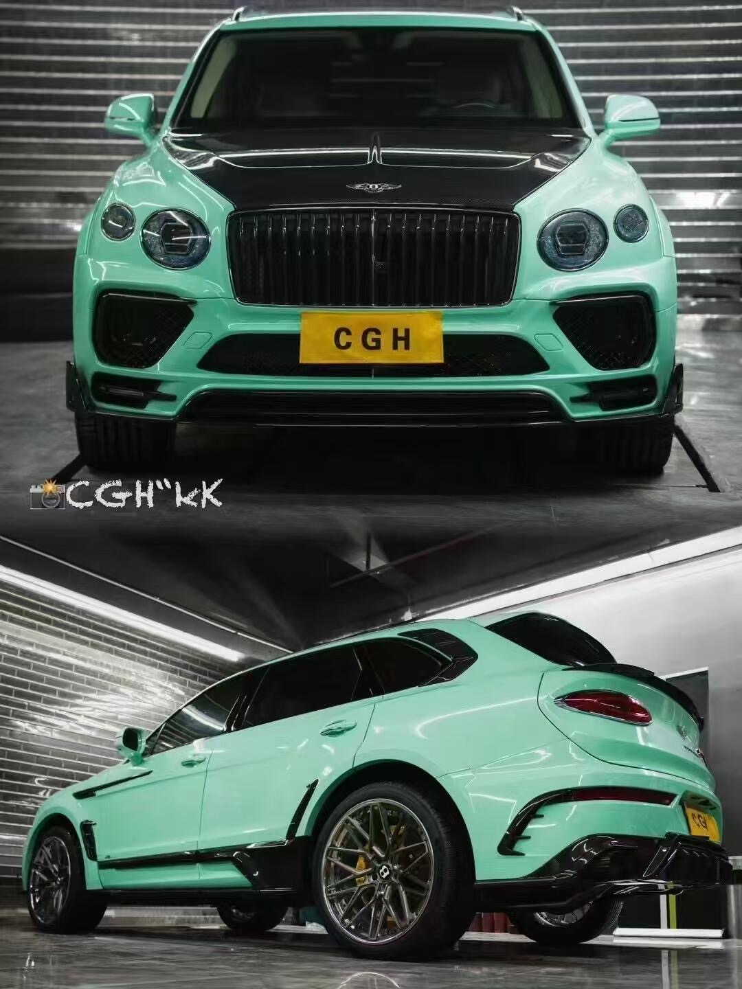 Bentley Bentayga 2021-2025 MSY Style Conversion Parts - styling view