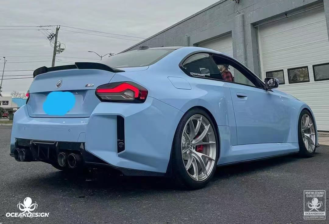 BMW G87 M2 Ocean Design OD Style Dry Carbon Parts - styling view