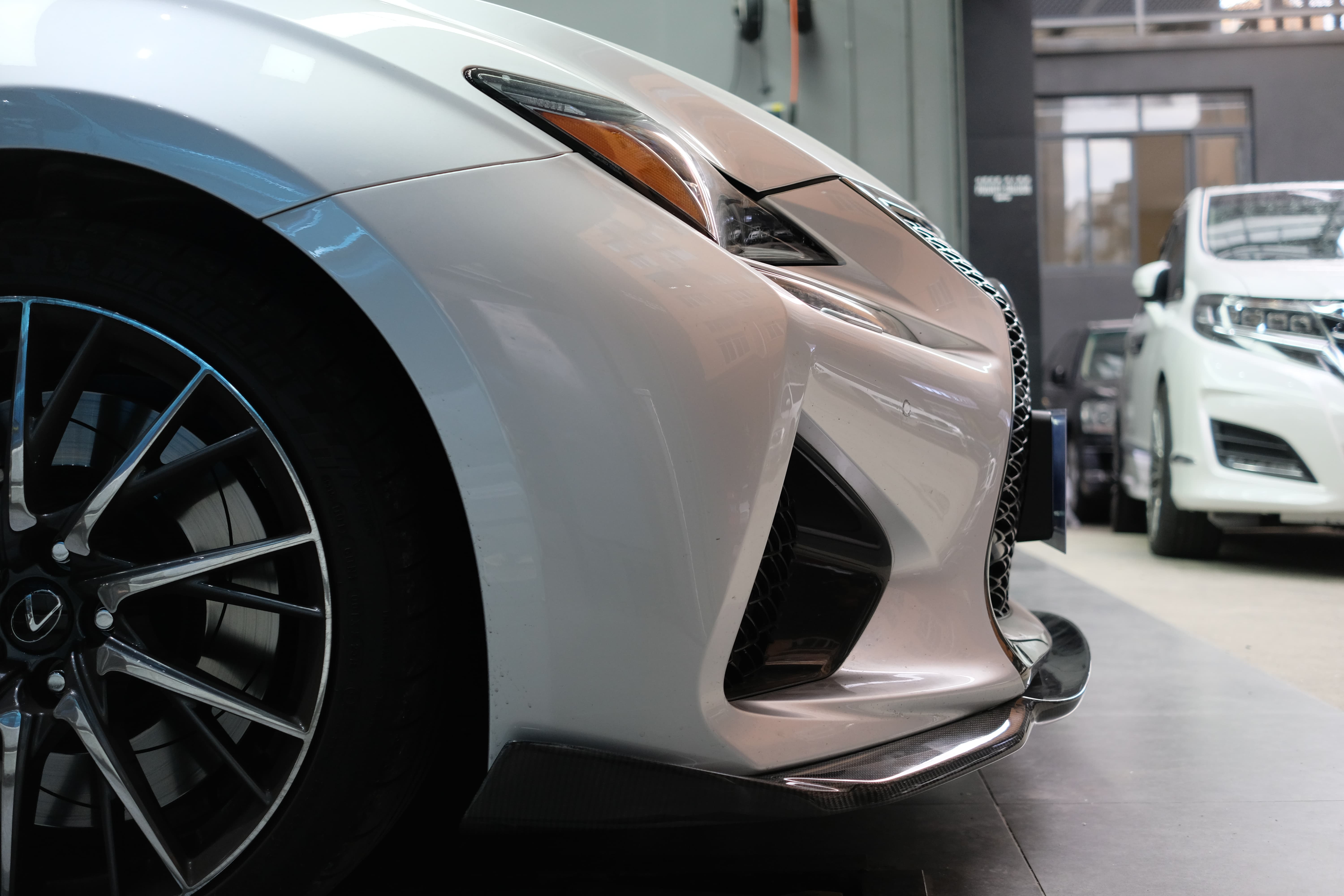 Lexus RC F Ocean Design Style Carbon Fiber Parts - styling view