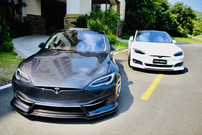 Tesla Model S PD Style Parts - styling view
