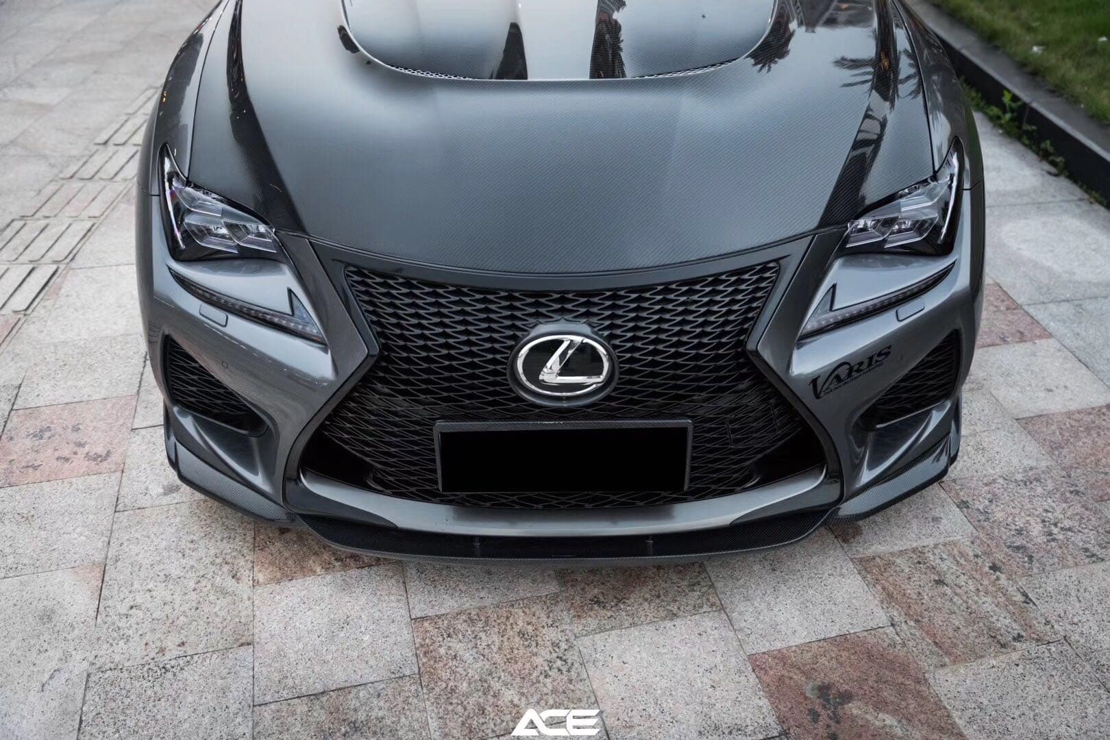 Lexus RC F Ocean Design Style Carbon Fiber Parts - styling view
