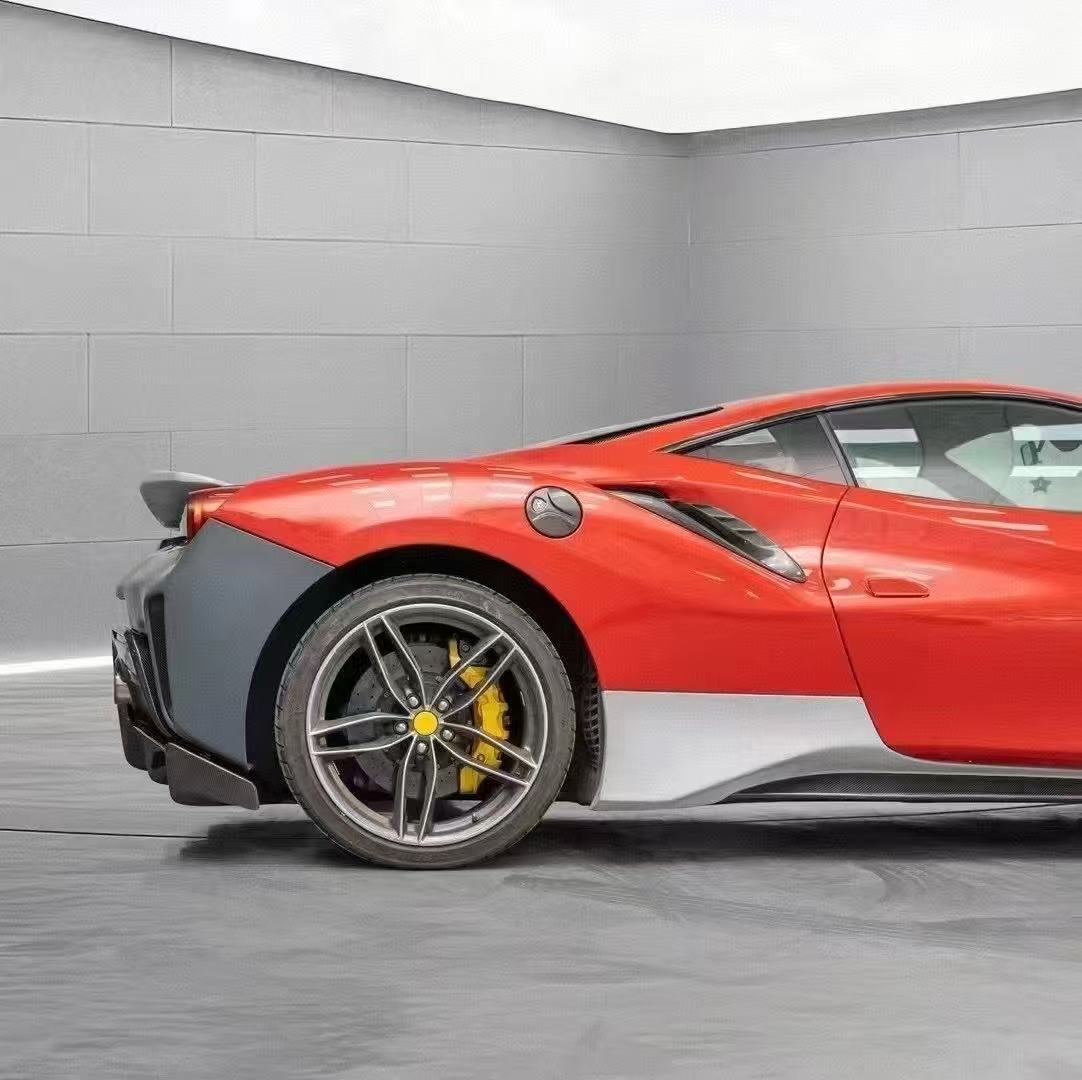 Ferrari 488 GTB/Spider Pista Style PP and Carbon Conversion Configurations - styling view