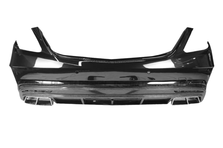 Mercedes-Benz W222.2 S-Class MSY Style Parts - styling reference for Rear Bumper and Rear Lip