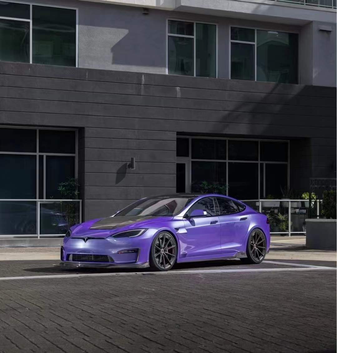 Tesla Model S 2023-2025 V Style Parts - styling view