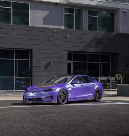 Tesla Model S 2023-2025 V Style Parts - styling view
