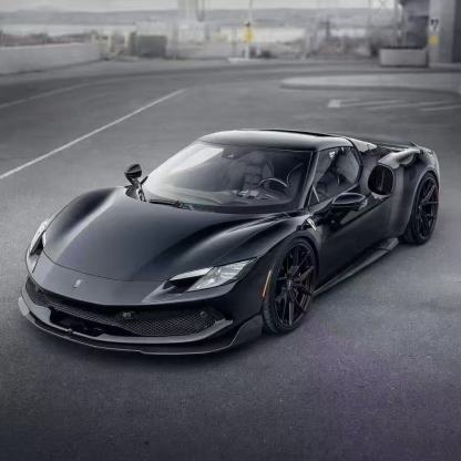 Ferrari 296 RYFT Style Dry Carbon Parts - styling view