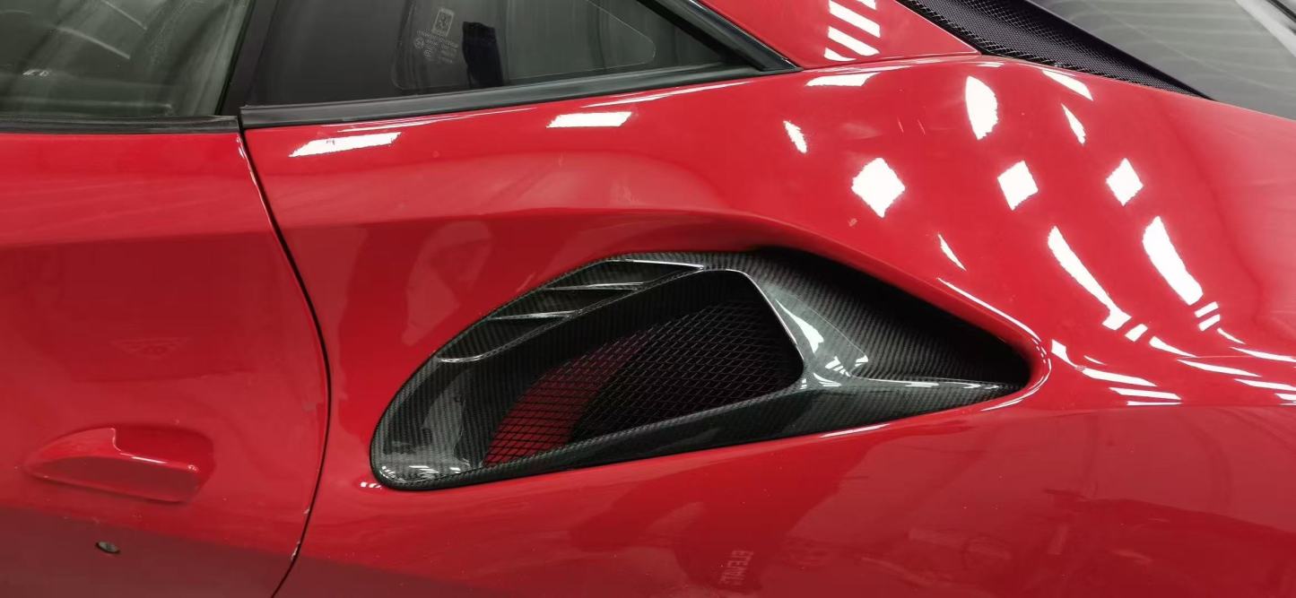 Ferrari 488 GTB/Spider Pista Style PP and Carbon Conversion Configurations - styling view