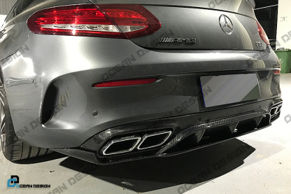 Mercedes-Benz C63 Coupe Edition One Style Carbon Fiber Parts - styling view