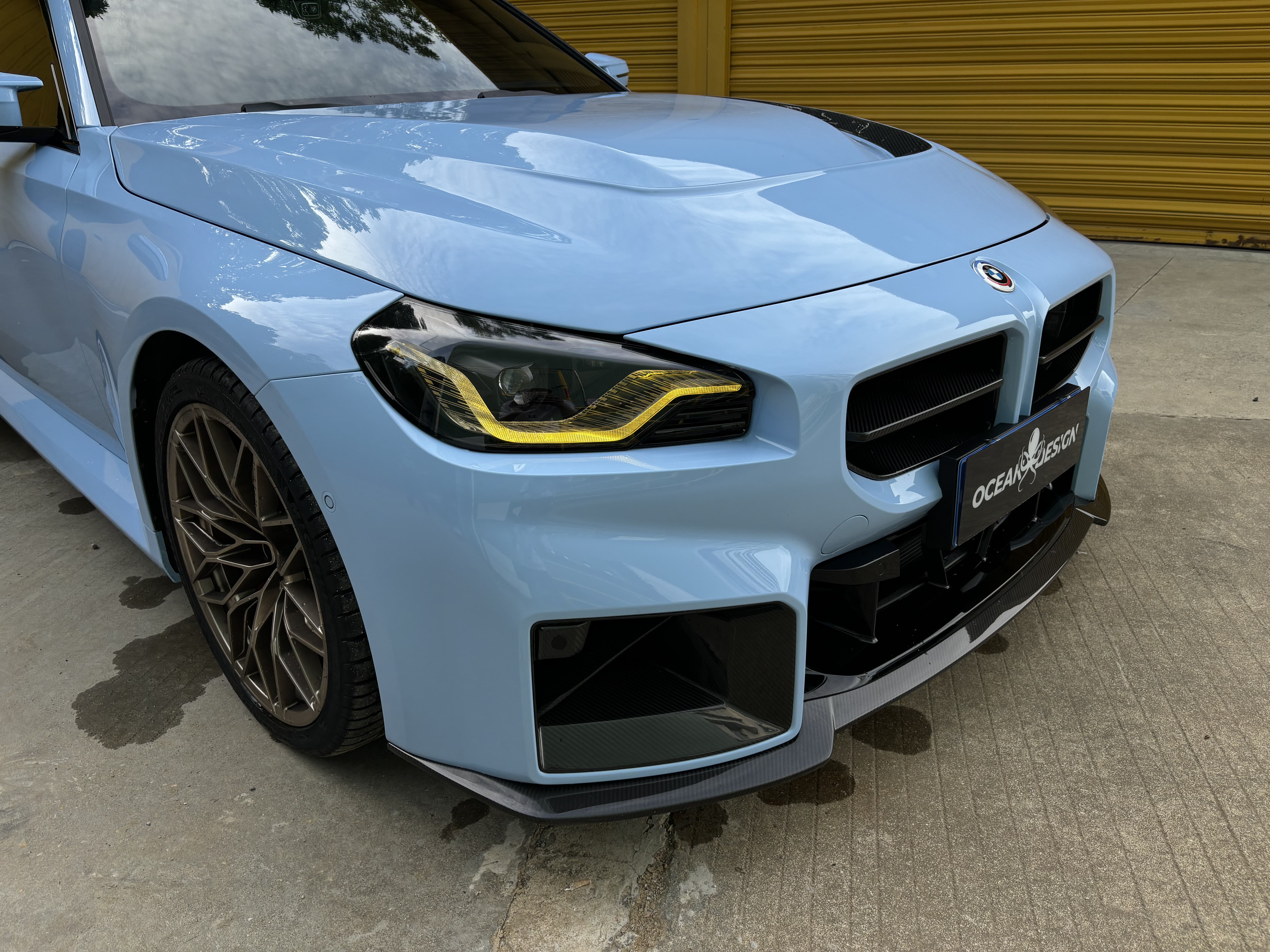 BMW G87 M2 AP Style Dry Carbon Parts - styling view