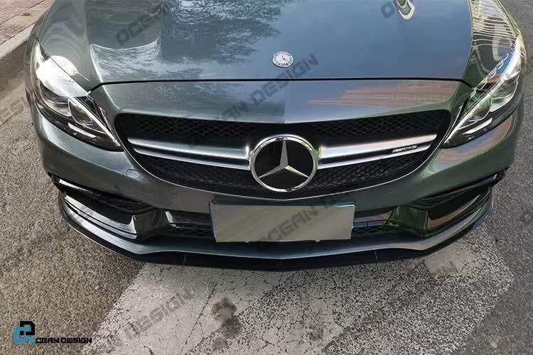 Mercedes-Benz C63 Coupe Edition One Style Carbon Fiber Parts - styling view