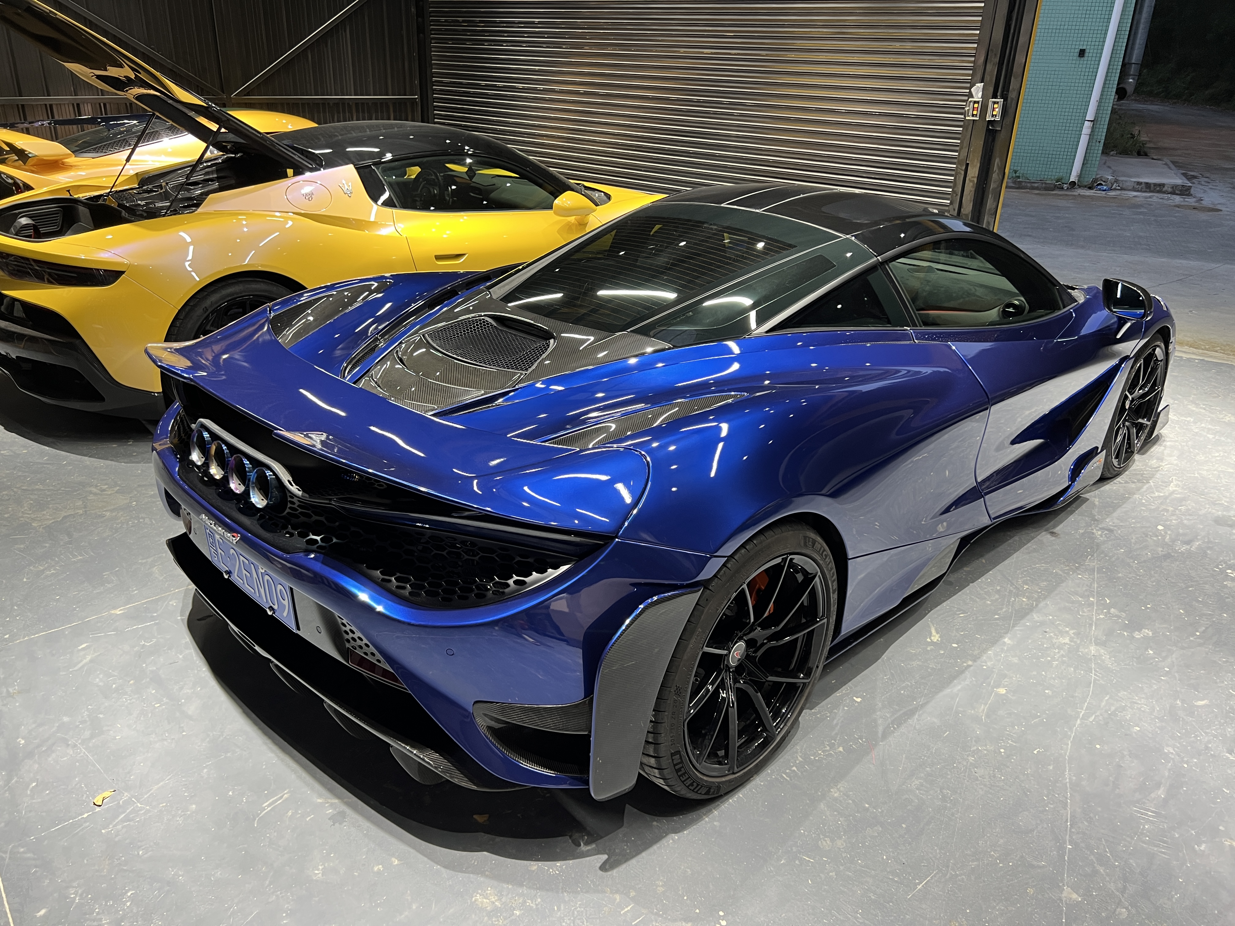 McLaren 720S to 765LT Style Dry Carbon Conversion Kit - styling view